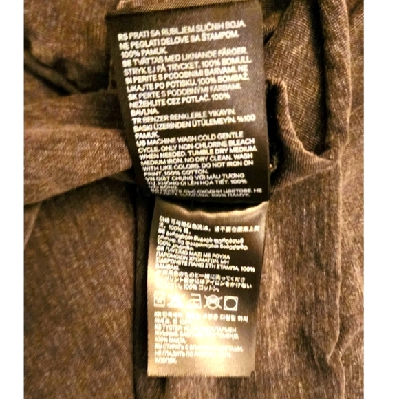 🔖Final Sale! Divided H&M Vintage Retro Cropped Acid Wash Cropped Graphic Tee - Picture 7 of 12